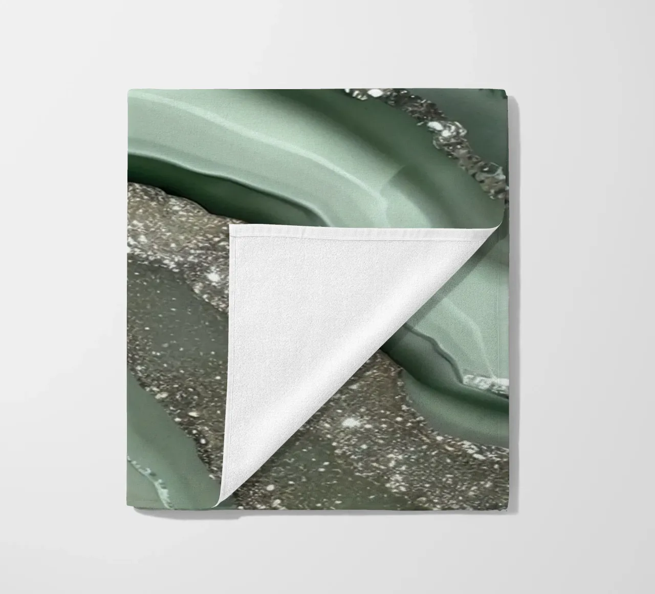 Texture agata verde salvia Glam telo mare da Gemstone Textures