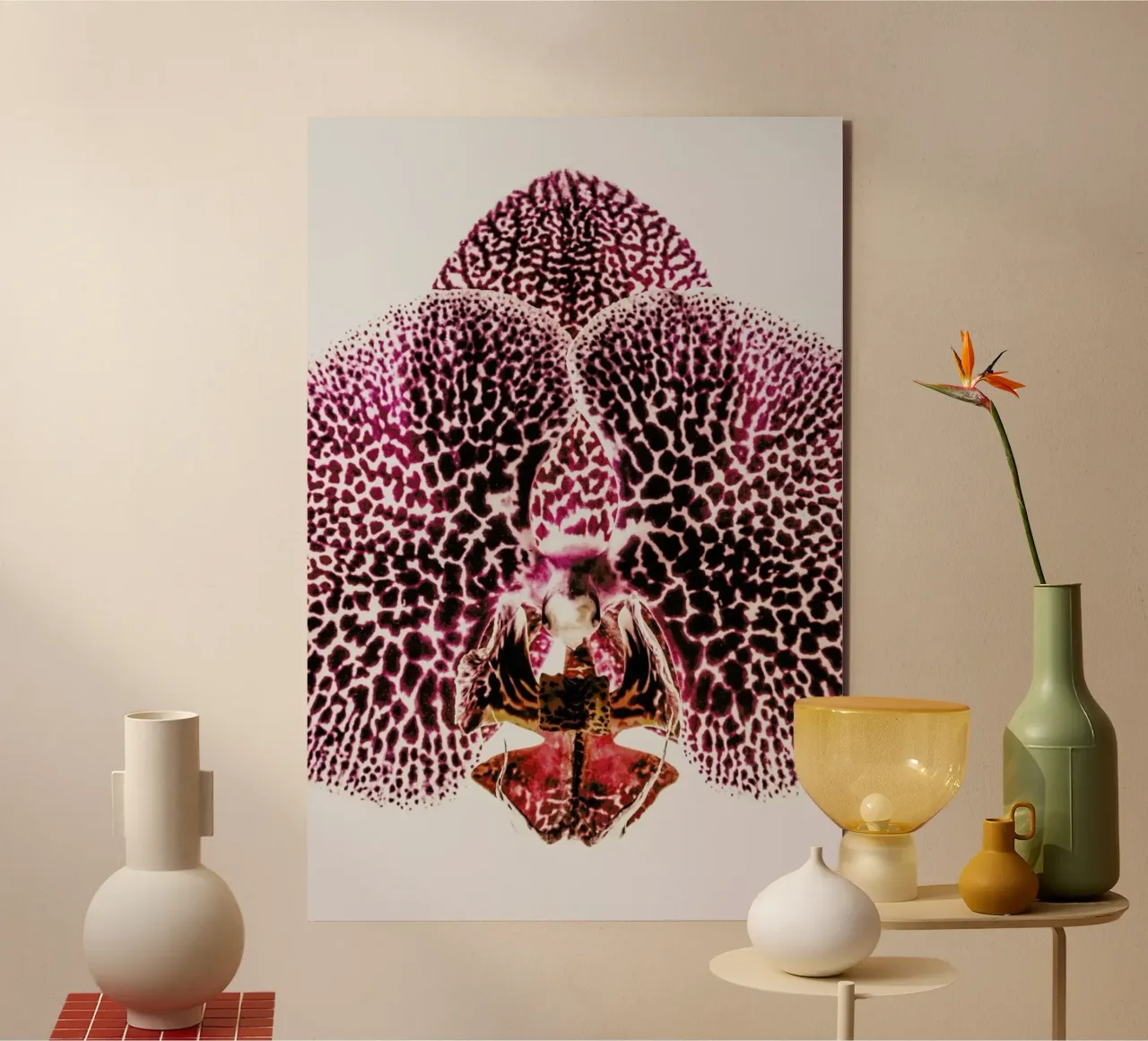 Leopard Orchid alluminio dibond da Shot By Clint