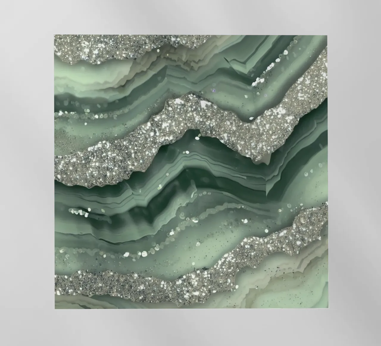 Texture agata verde salvia Glam pellicola backlit da Gemstone Textures