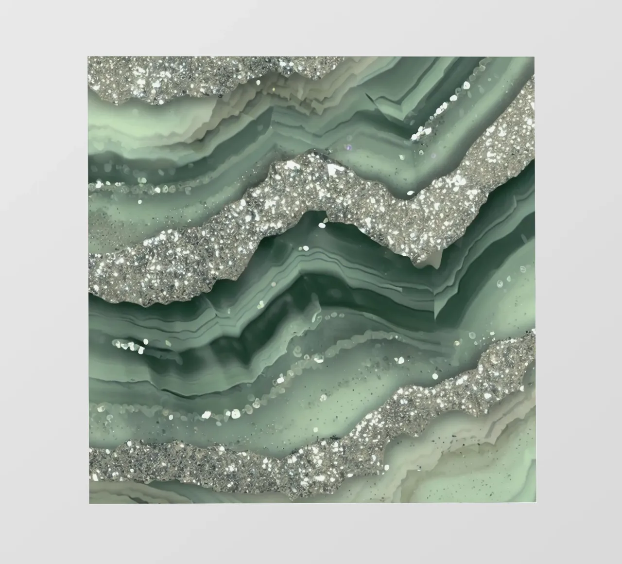 Texture agata verde salvia Glam pellicola backlit da Gemstone Textures