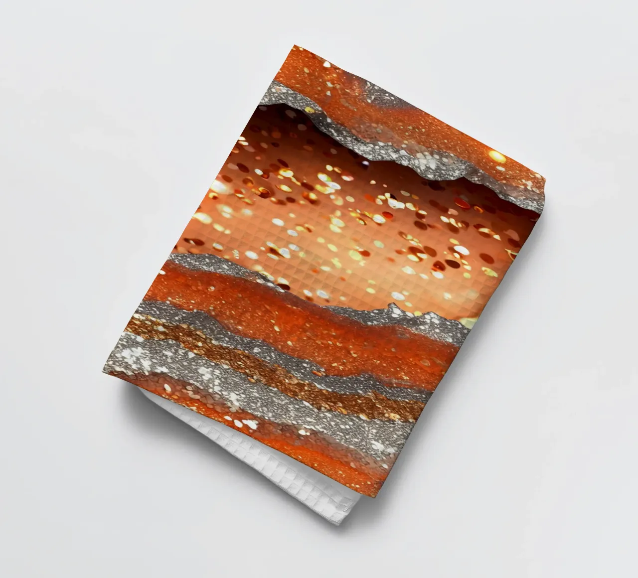 Agata arancione glam Texture canovaccio da cucina da Gemstone Textures