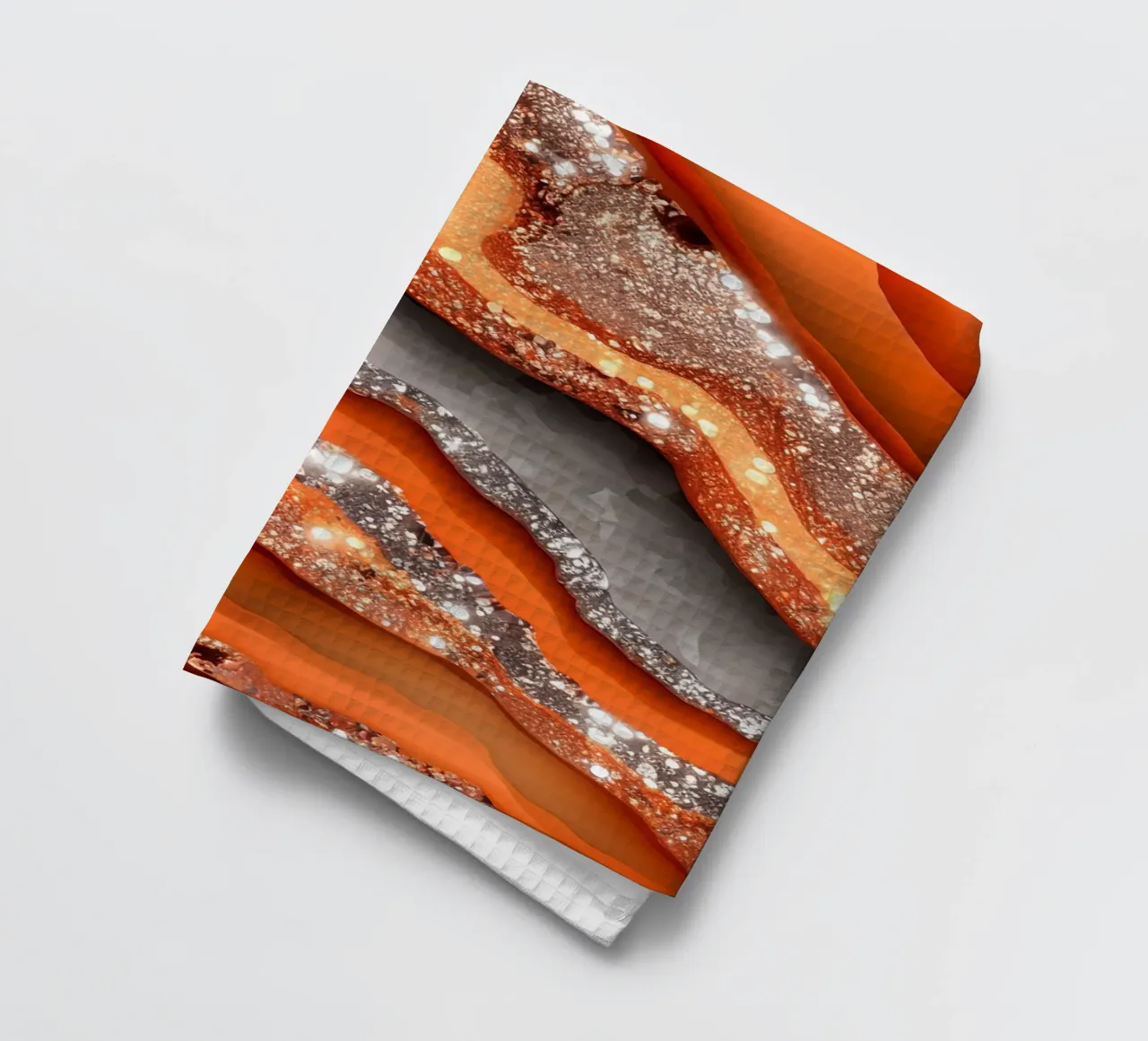 Agata arancione glam Texture canovaccio da cucina da Gemstone Textures