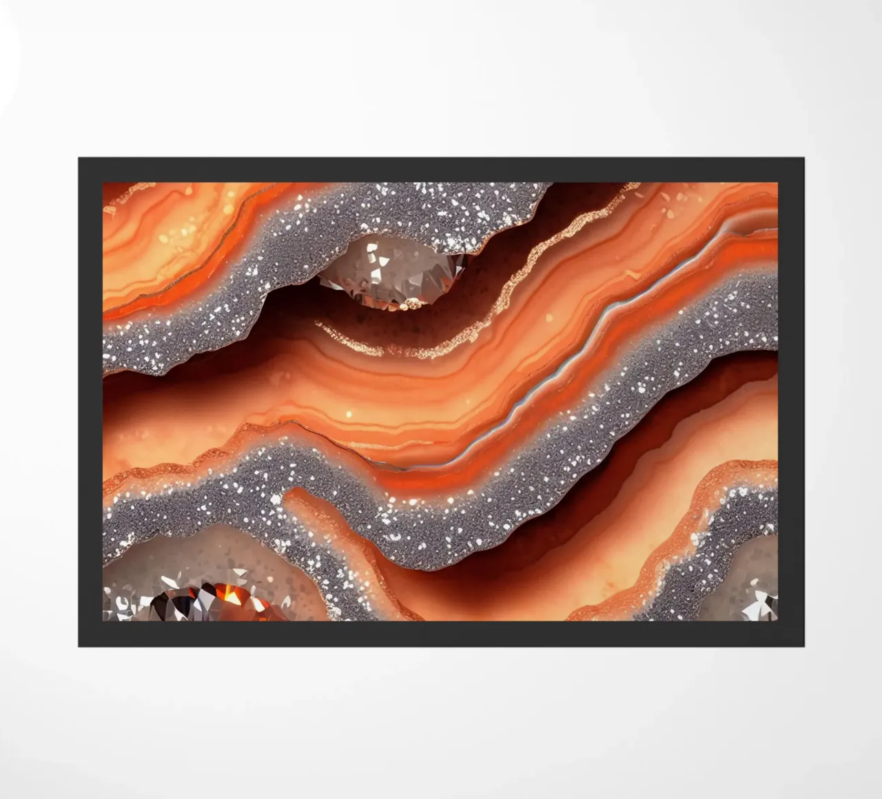 Agata arancione glam Texture zerbino da Gemstone Textures