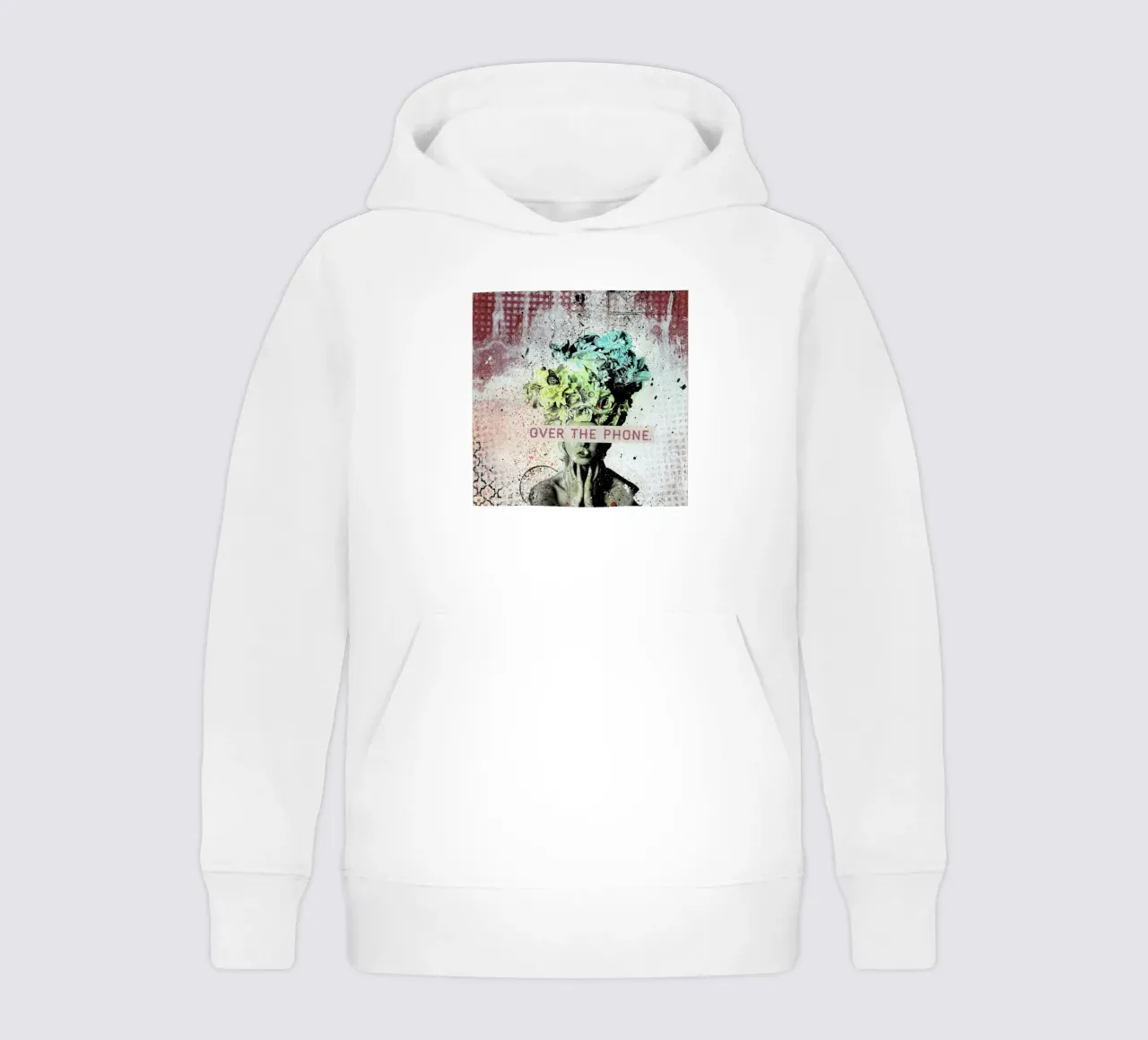 Over The Phone felpa bambino con cappuccio da Tameo