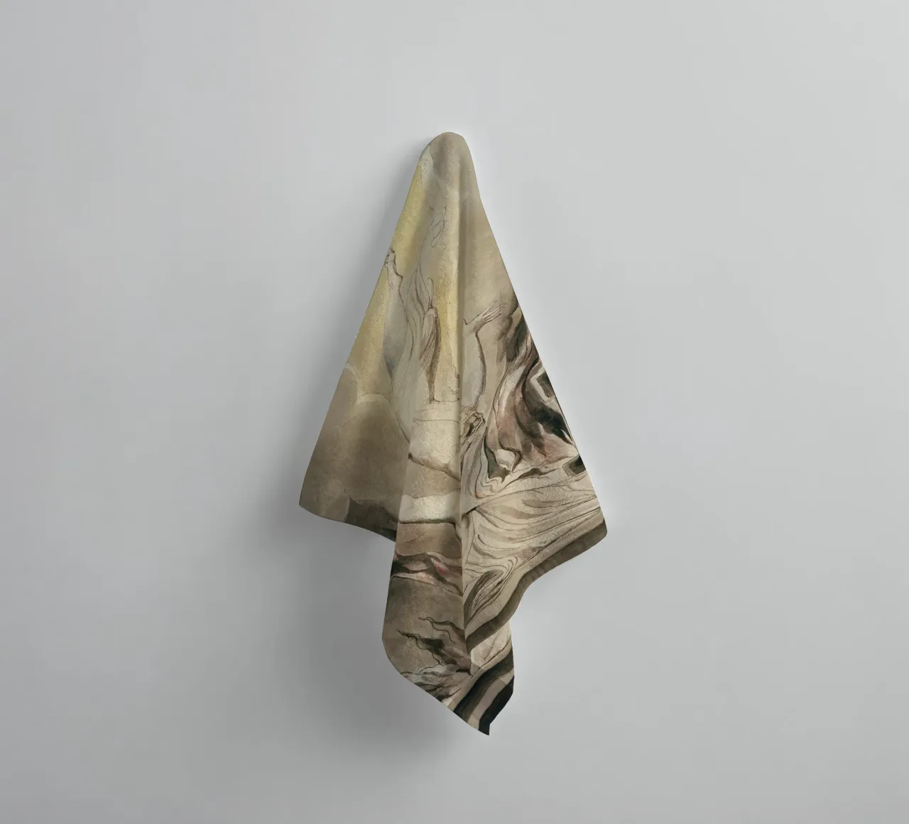 William Blake - The Reunion of the Soul & the Body towel by William Store