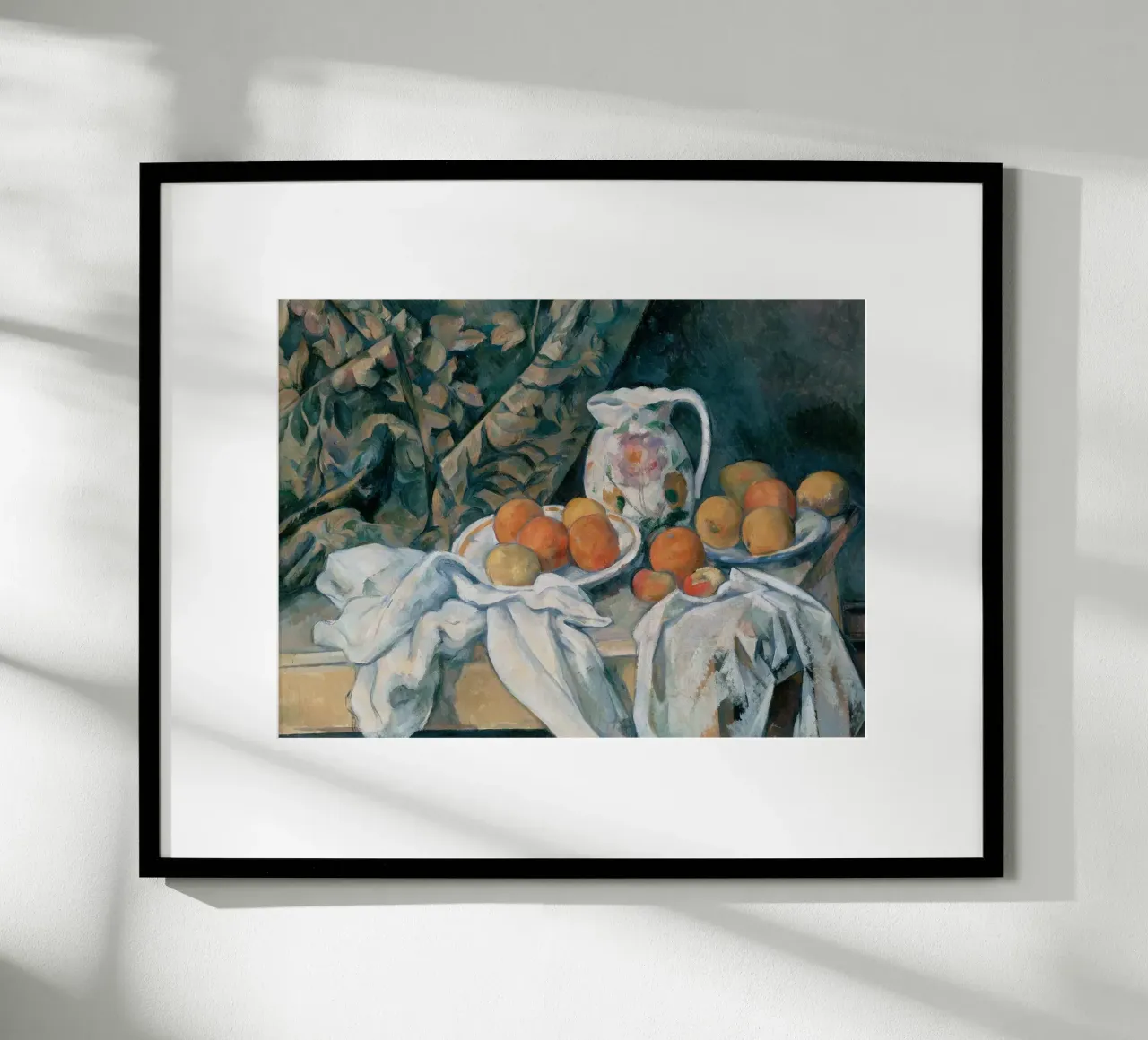 Paul Cezanne - Bodegón con cortina hahnemühle de William Store