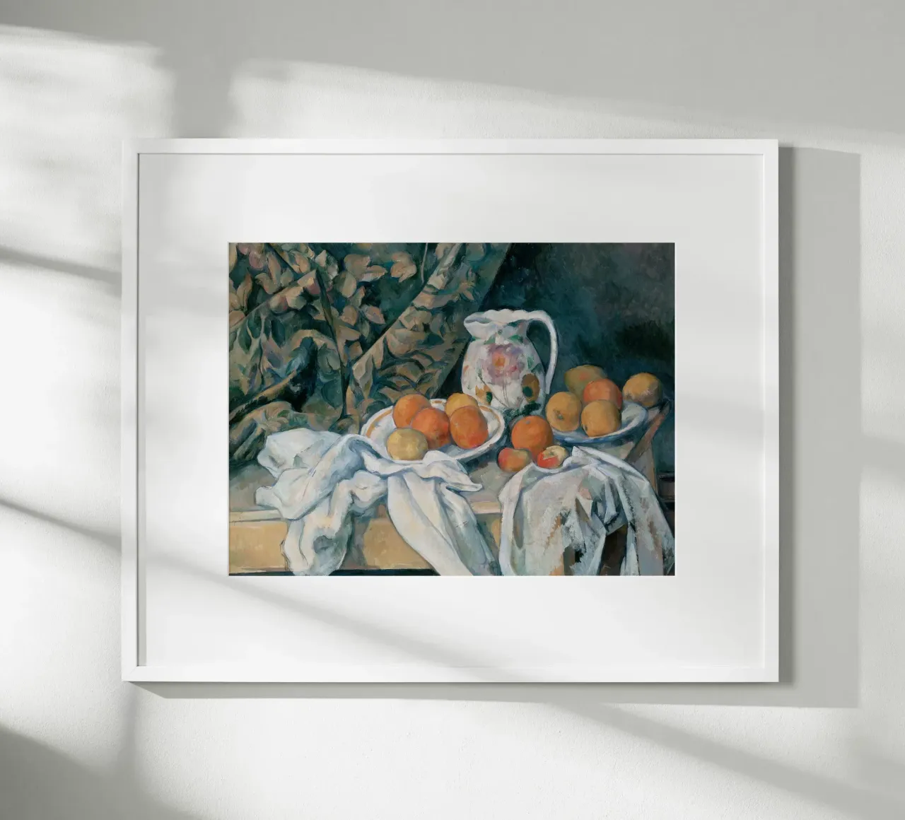 Paul Cezanne - Bodegón con cortina hahnemühle de William Store