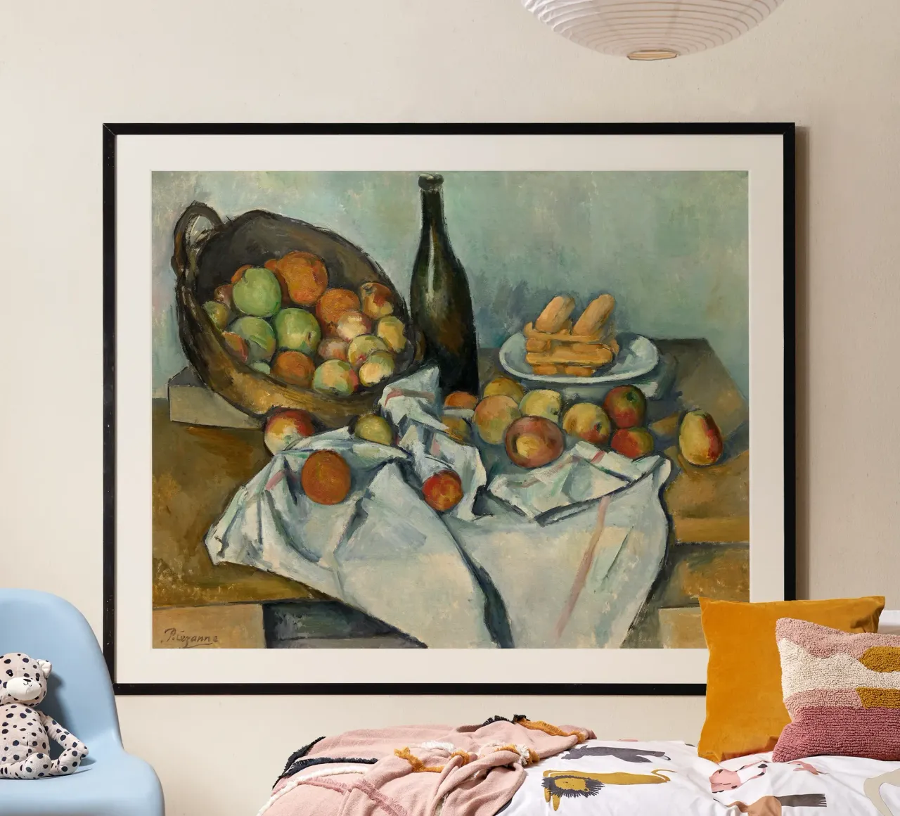 Paul Cezanne - The Basket of Apples hahnemühle by William Store