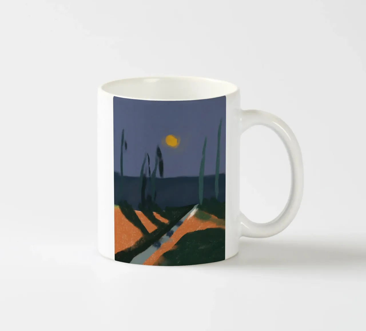 Schizzi notturni tazza in ceramica da Little Dean