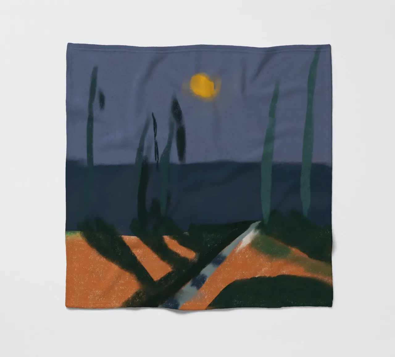 Schizzi notturni coperta in pile da Little Dean