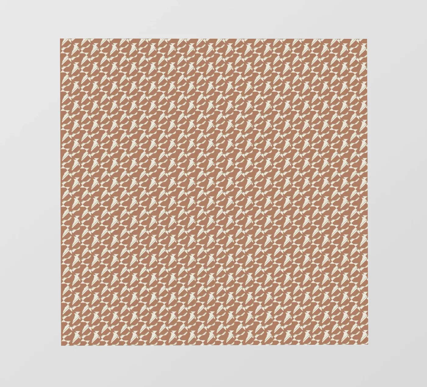 Pattern mocha pvc-zeil van Little Dean