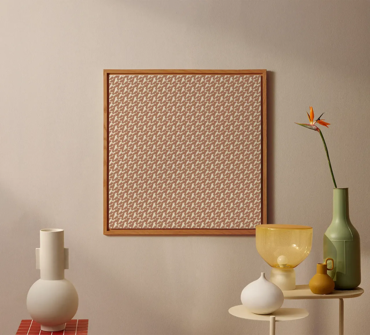 Pattern mocha forex plate by Little Dean