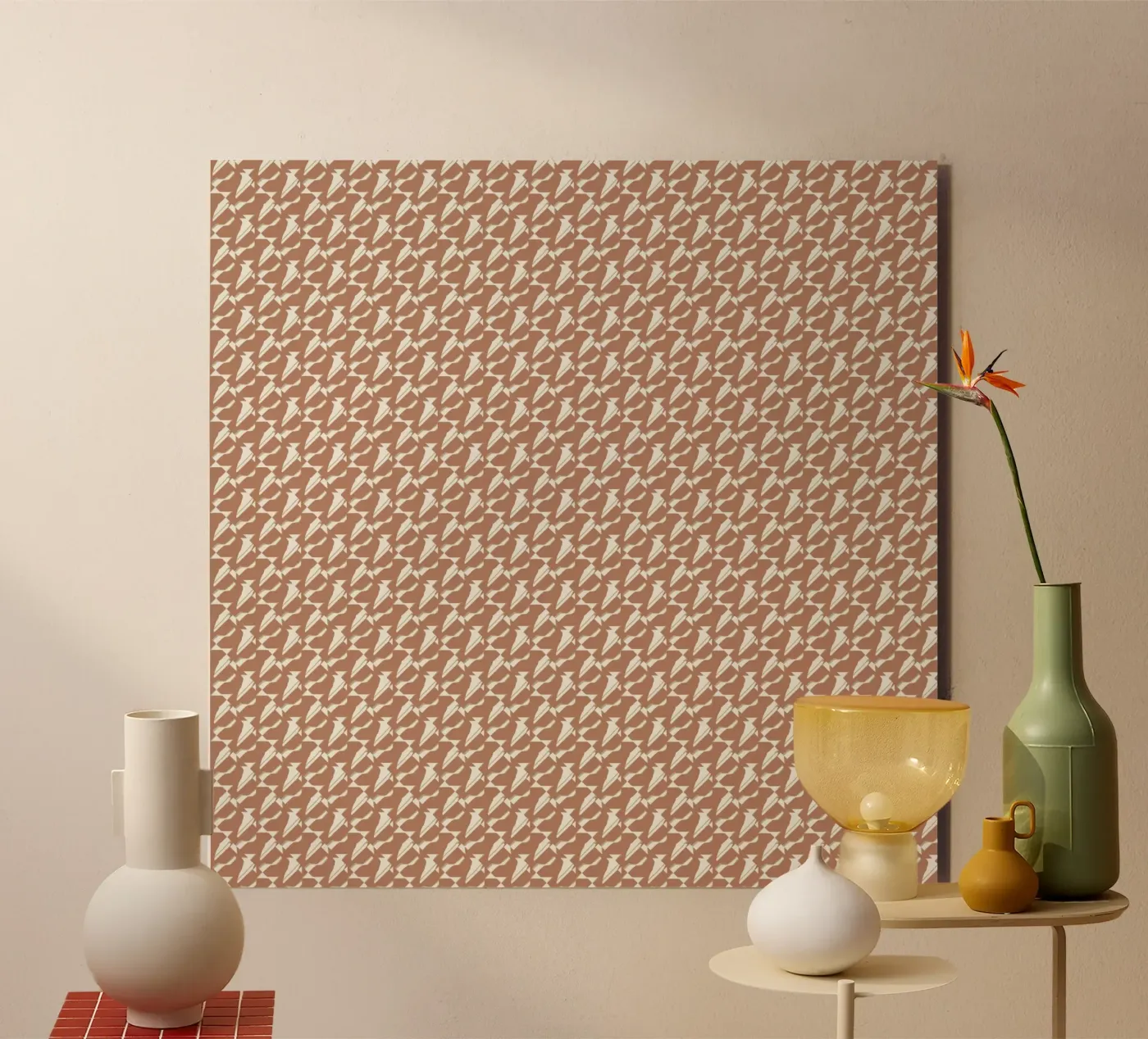 Pattern mocha forex plate by Little Dean