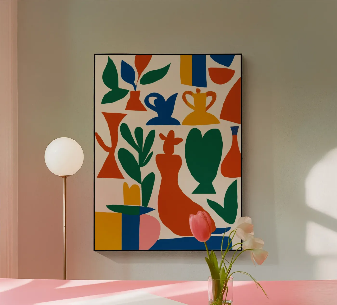 Vases cut out plexiglass da Little Dean