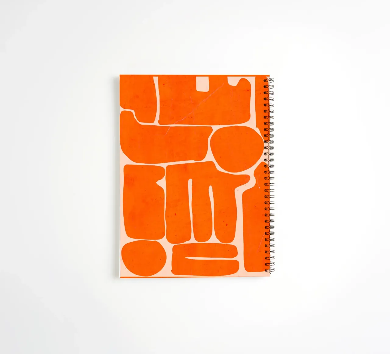 Modern Abstract Minimal Shapes 162-2 spiral notebook by ThingDesign