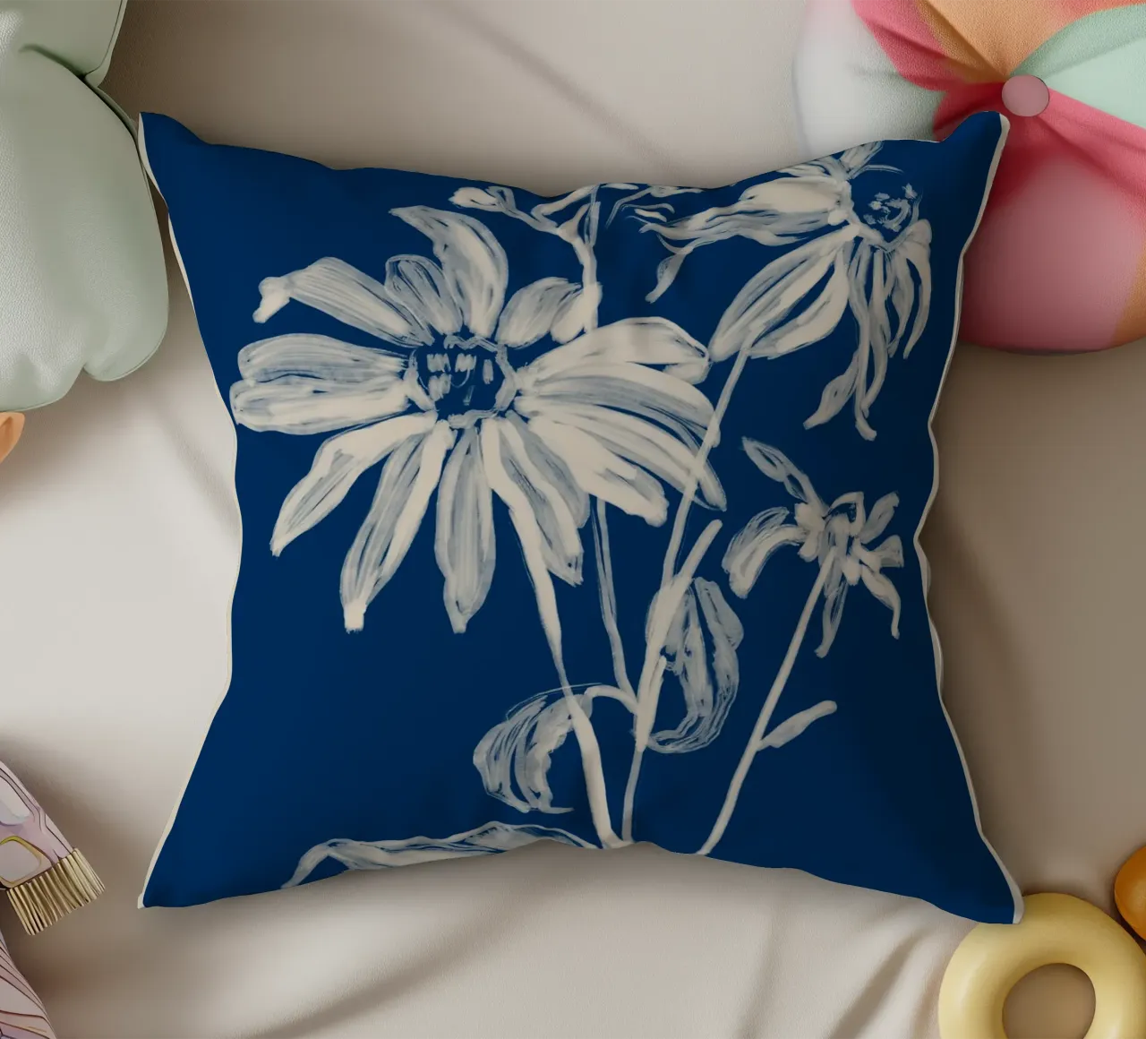 fiori minimi 8 cuscino da ThingDesign