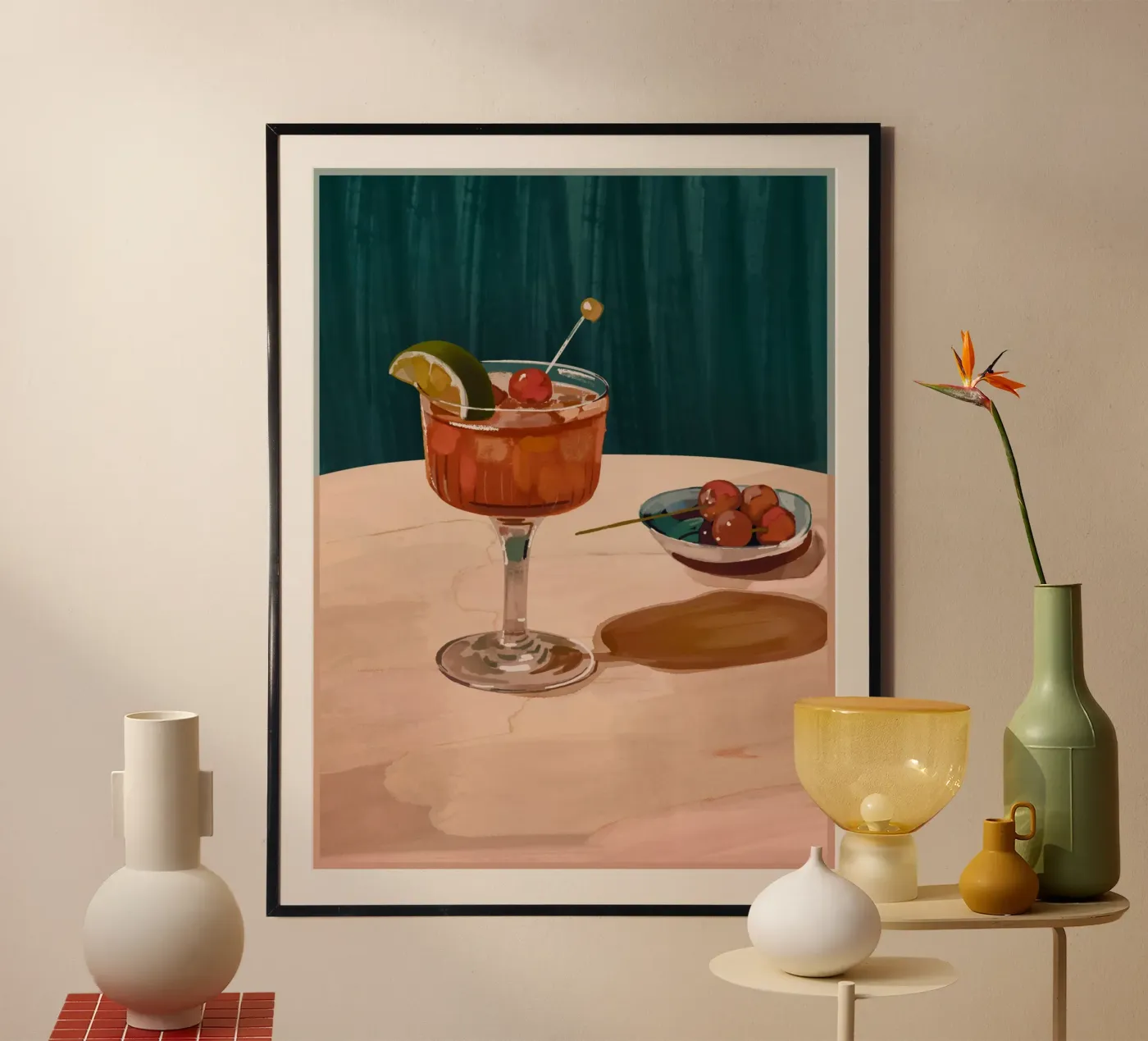 Cocktail poster by ThingDesign