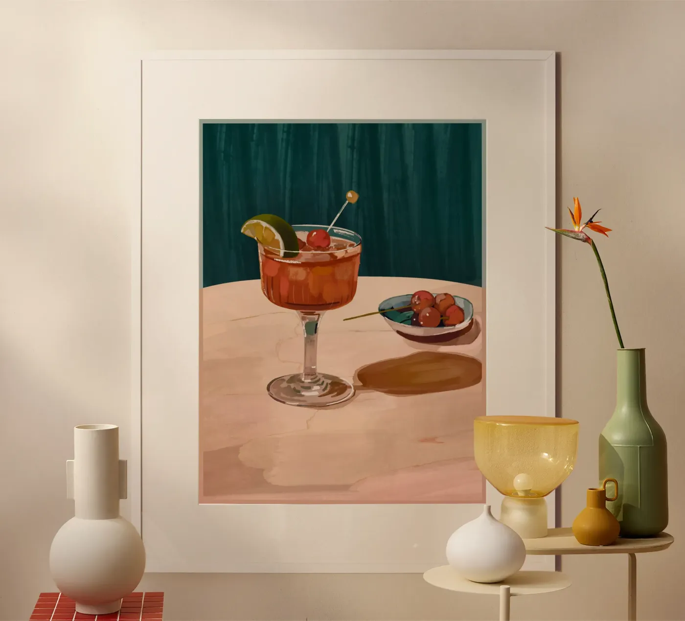 Cocktail poster by ThingDesign