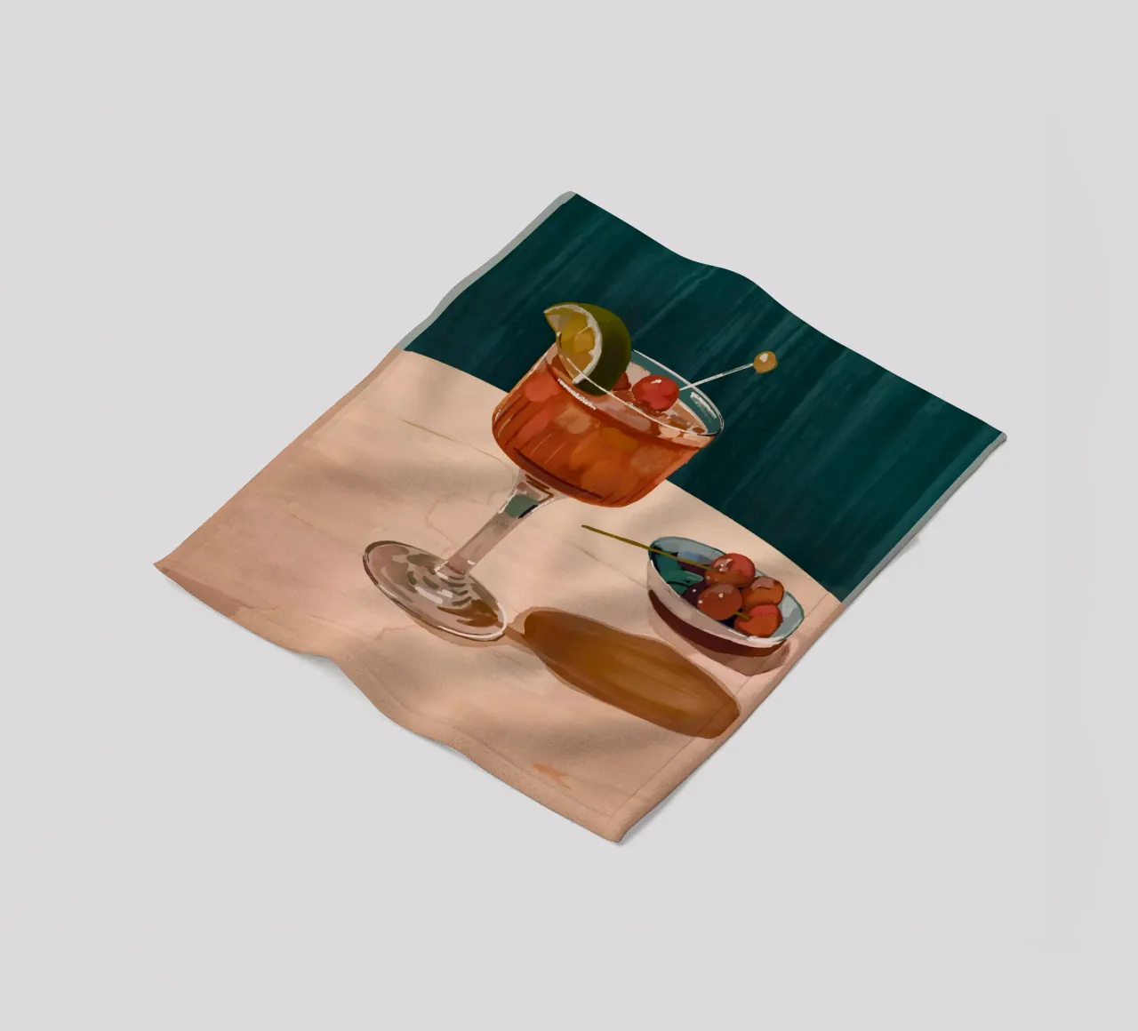 Cocktail fleece blanket by ThingDesign