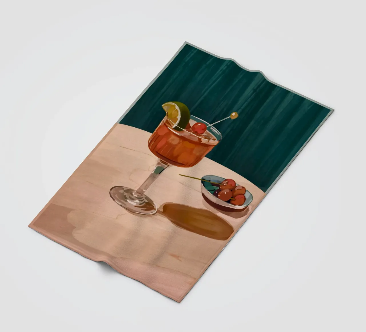 Cocktail fleece blanket by ThingDesign