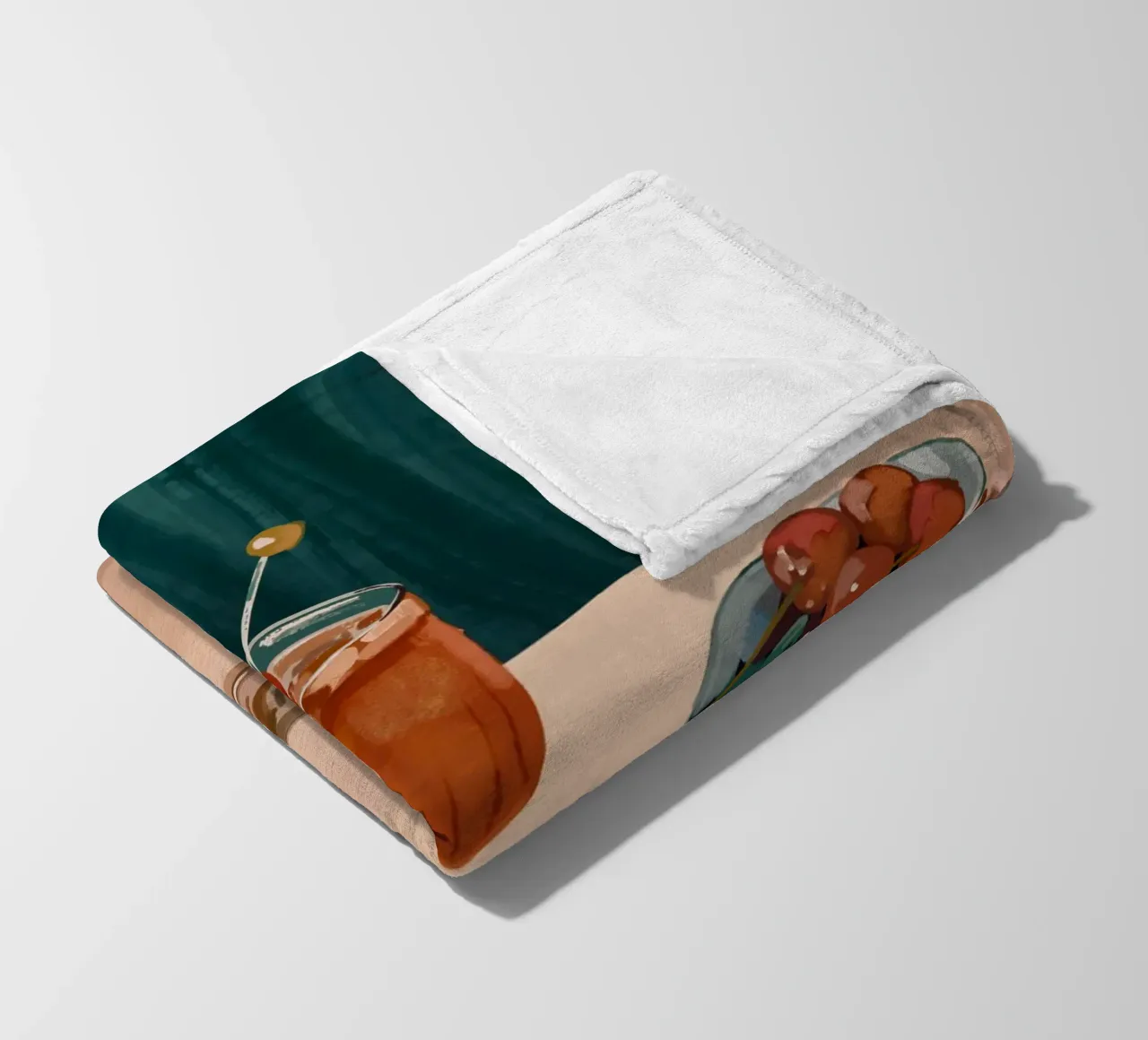 Cocktail fleece blanket by ThingDesign