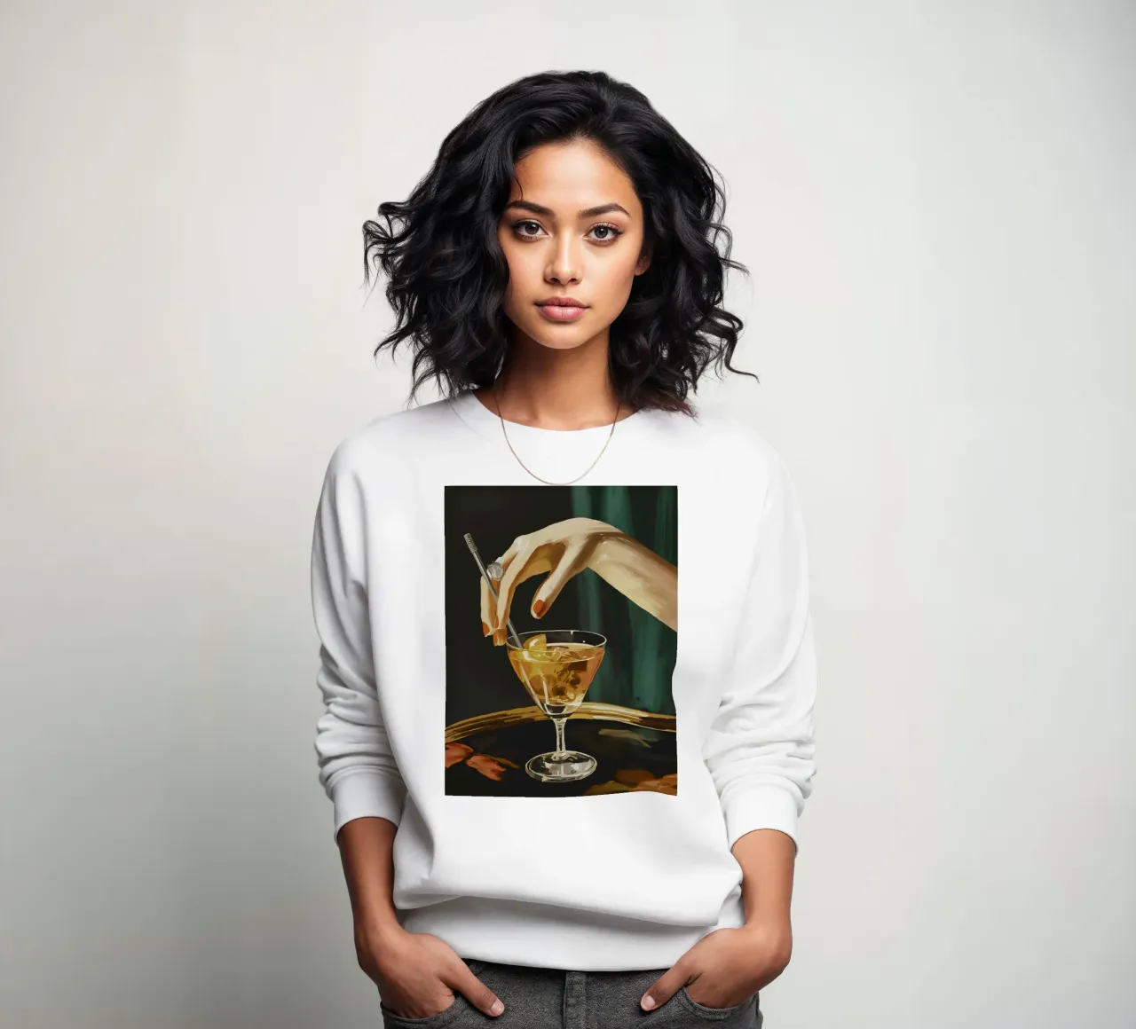 Cocktail 3 felpa da ThingDesign