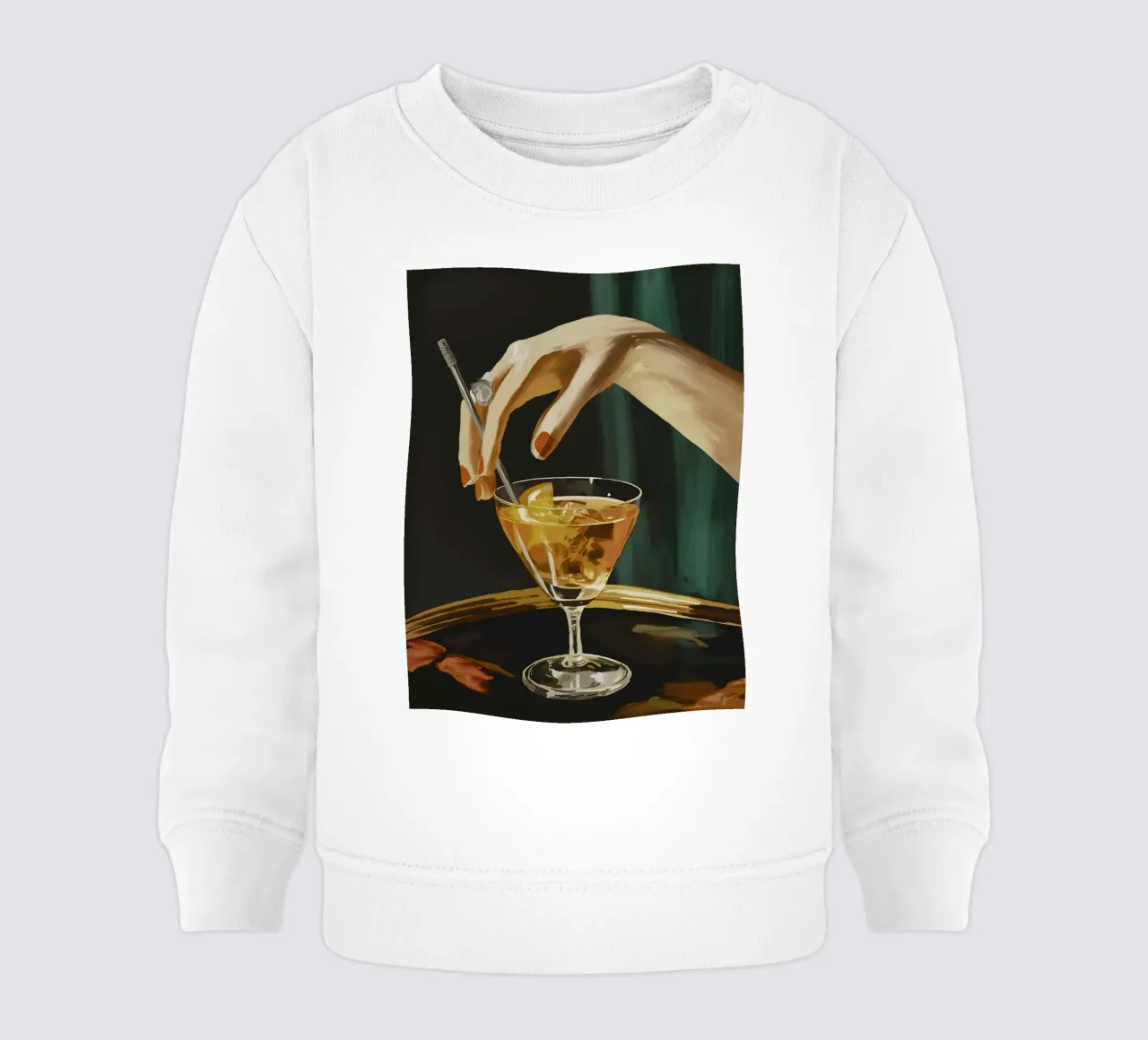 Cocktail 3 felpa neonato da ThingDesign