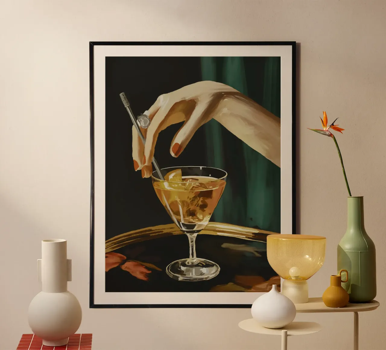 Cocktail 3 poster de ThingDesign