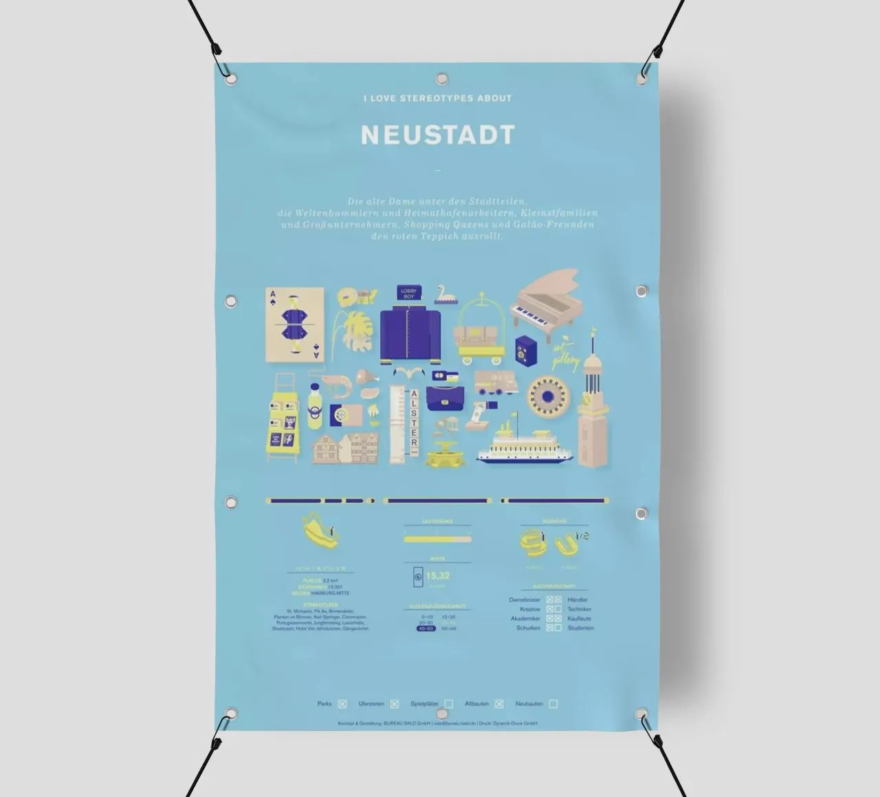 Neustadt telo in pvc da Bureau Bald GmbH