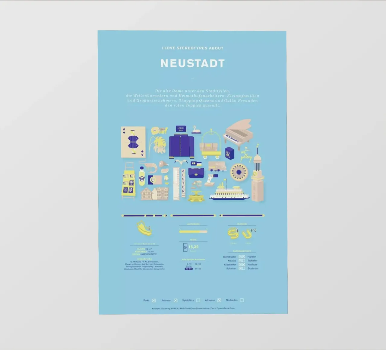 Neustadt telo in pvc da Bureau Bald GmbH