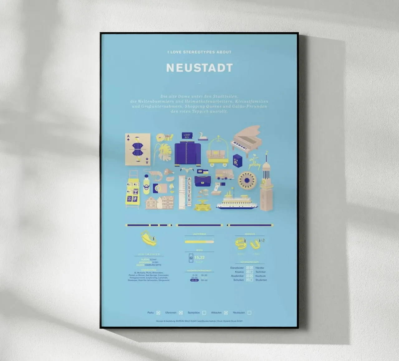 Neustadt plexiglass da Bureau Bald GmbH