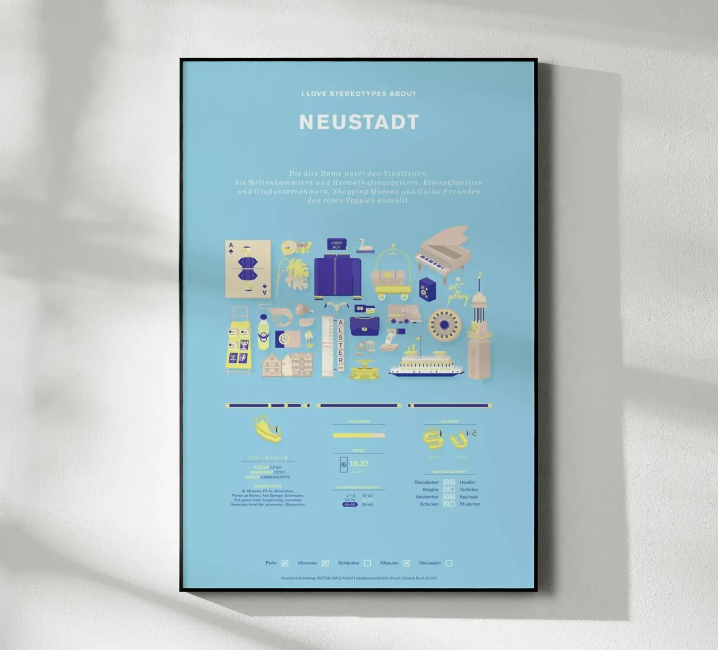 Neustadt plexiglass da Bureau Bald GmbH