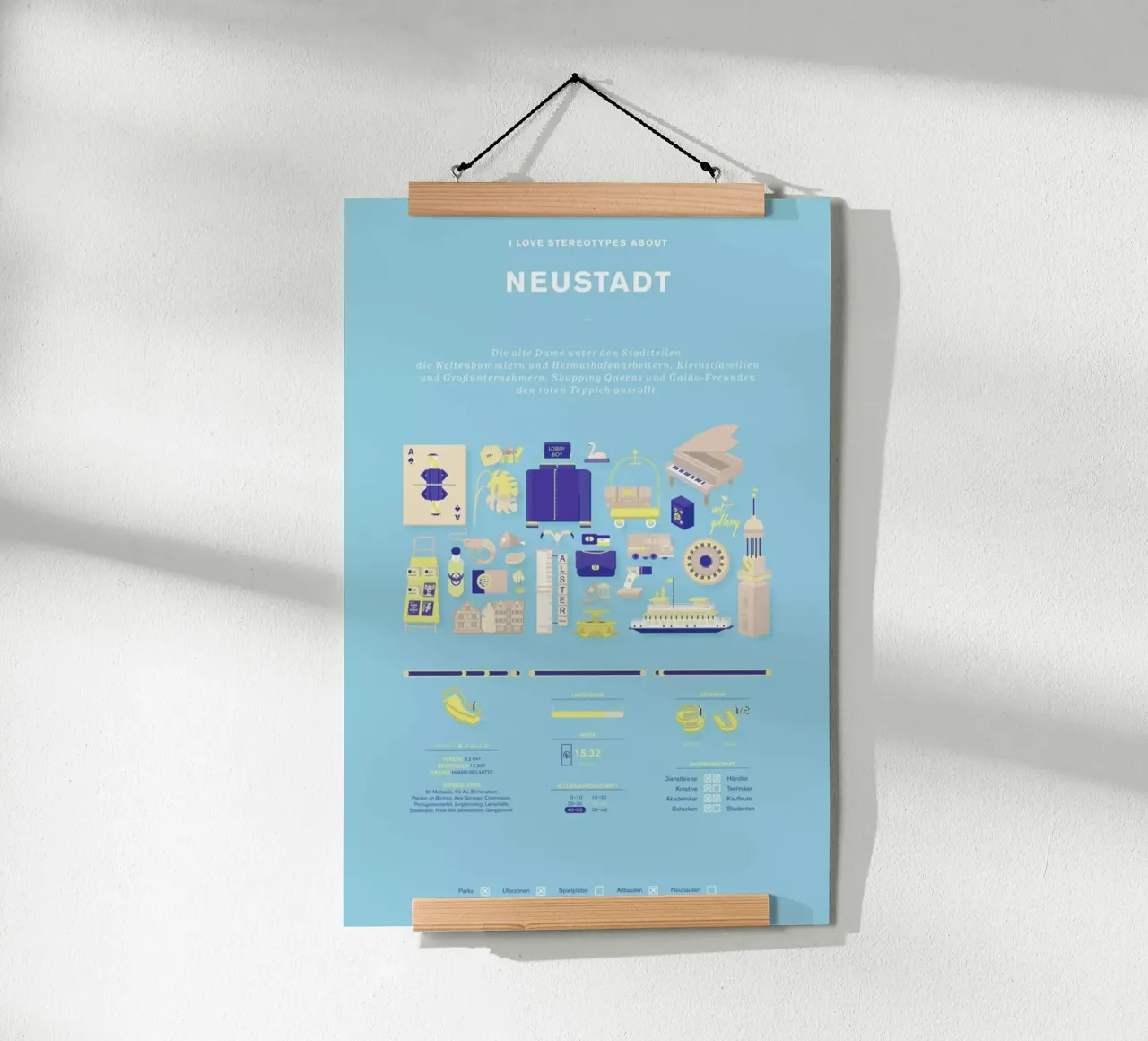 Neustadt poster da Bureau Bald GmbH