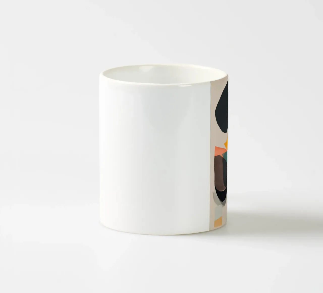 Moderne abstracte kunst 143 keramische mok van ThingDesign