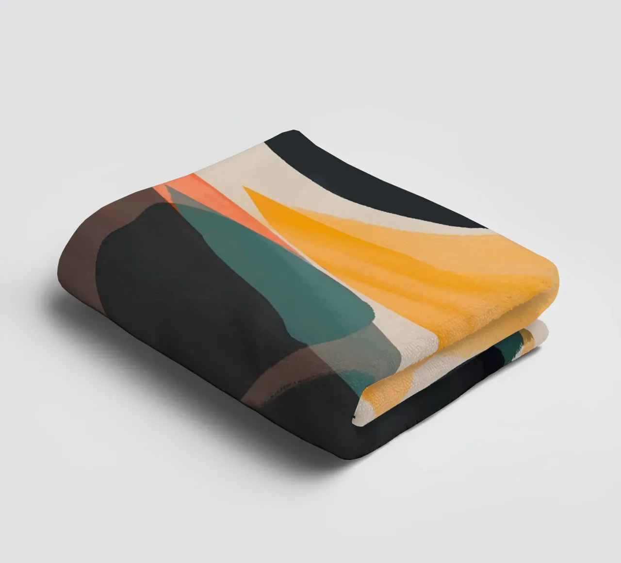 Modern Abstract Art 143 towel by ThingDesign