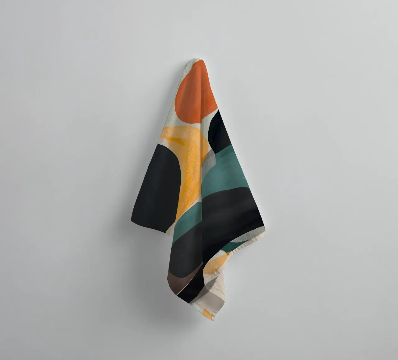 Modern Abstract Art 143 towel by ThingDesign