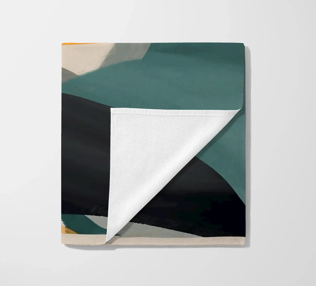 Modern Abstract Art 143 beach towel by ThingDesign