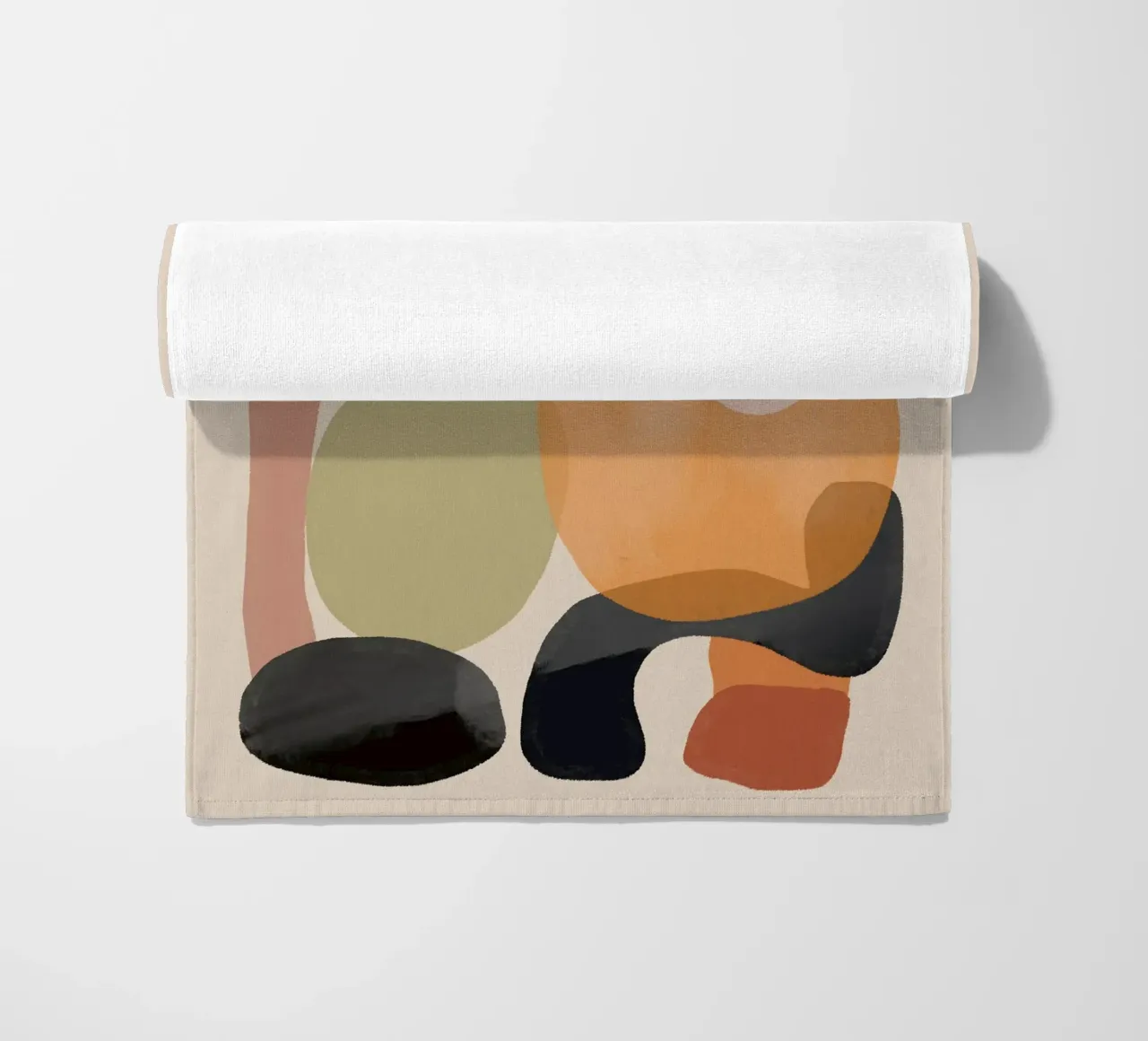 Art abstrait moderne 144 serviette de plage de ThingDesign