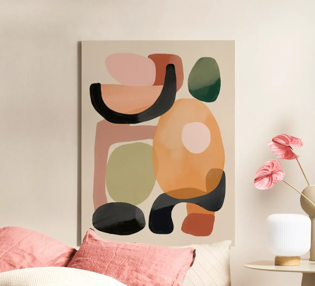 Art abstrait moderne 144 toile de ThingDesign