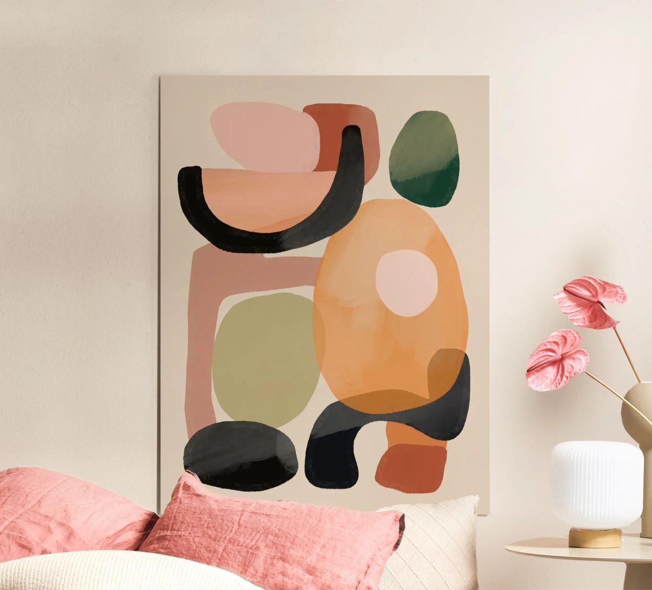 Modern Abstract Art 144 poster by ThingDesign