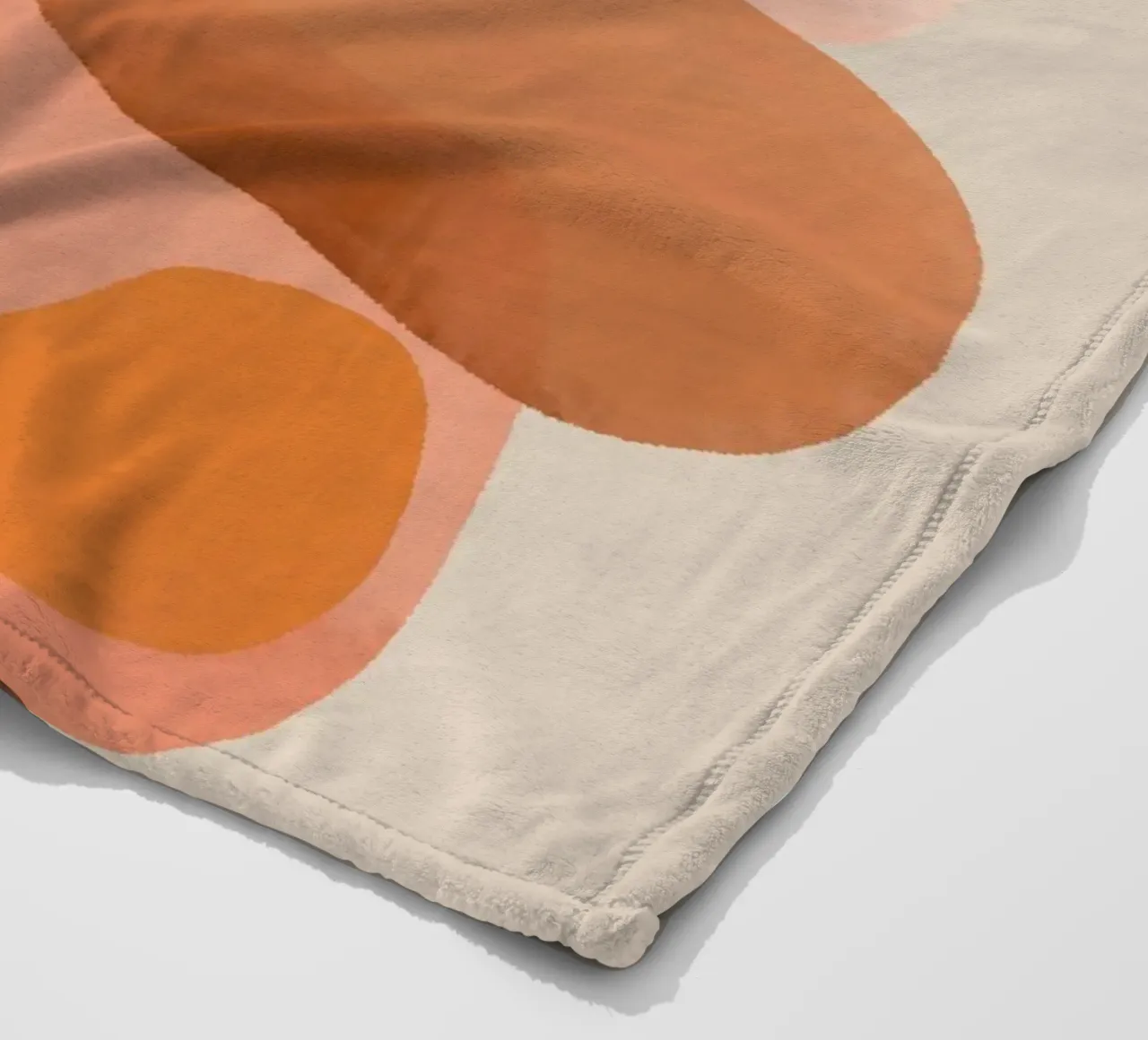 Arte astratta moderna 145 coperta in pile da ThingDesign