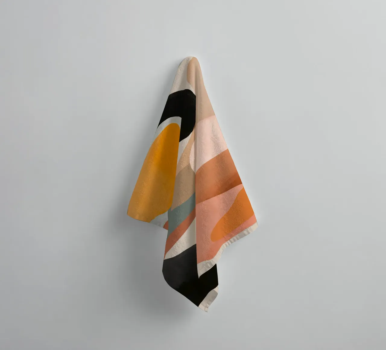 Modern Abstract Art 145 towel by ThingDesign