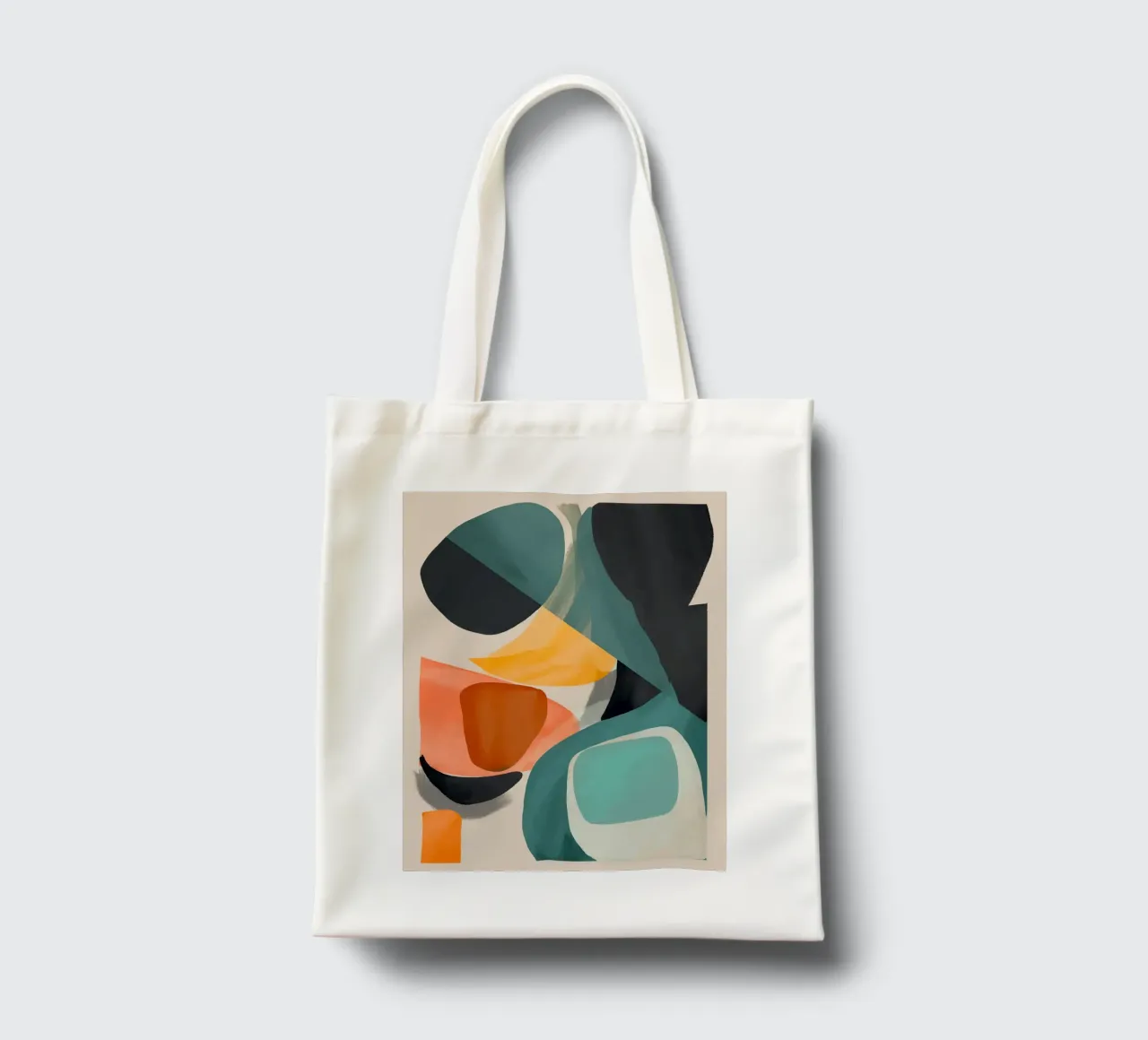 Arte astratta moderna 146 borsa in juta da ThingDesign