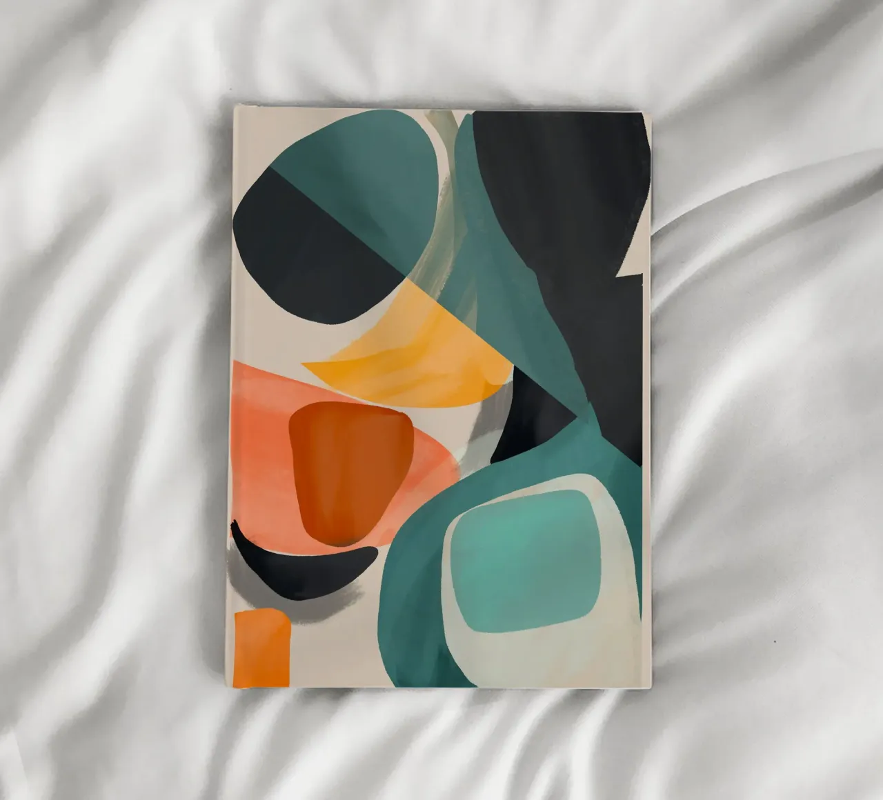 Modern Abstract Art 146 notebook by ThingDesign