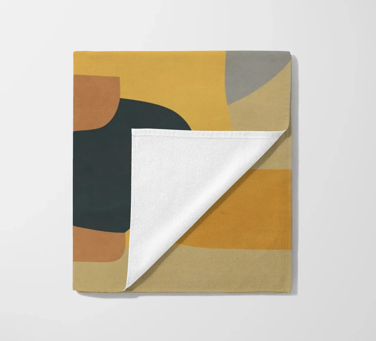 Modern Abstract Art 147 beach towel by ThingDesign