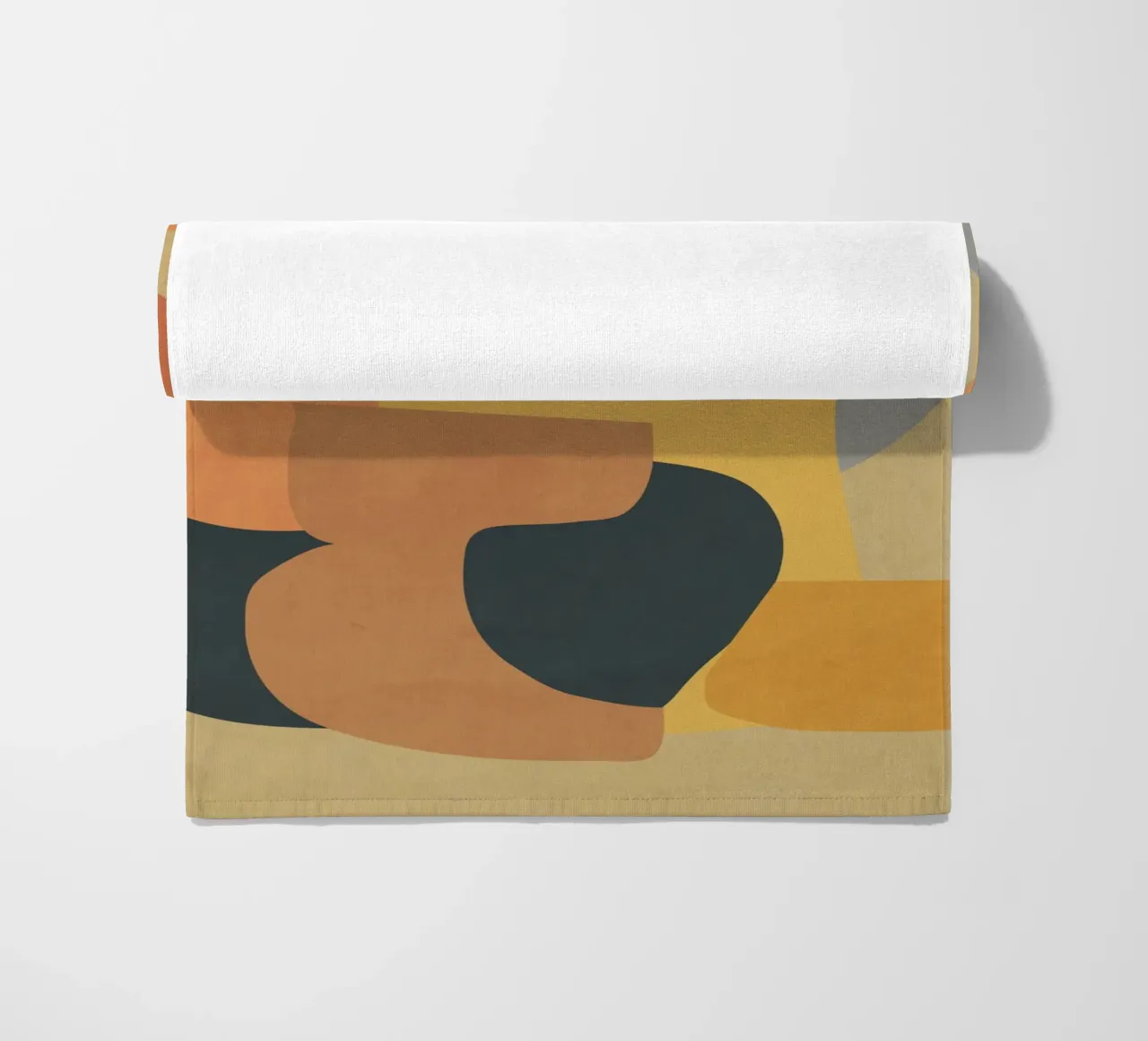 Modern Abstract Art 147 beach towel by ThingDesign