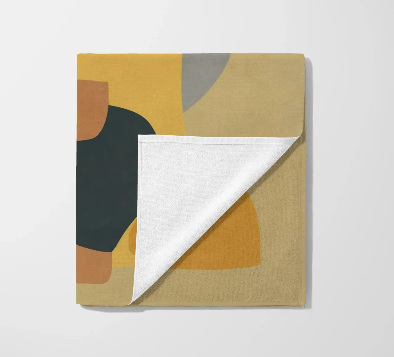 Modern Abstract Art 147 beach towel by ThingDesign