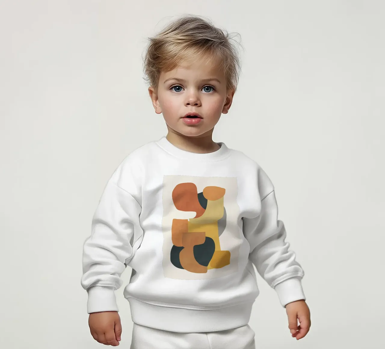 Modern Abstract Art 148 baby sweatshirt by ThingDesign