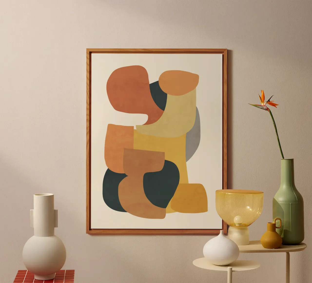 Modern Abstract Art 148 alu-dibond by ThingDesign