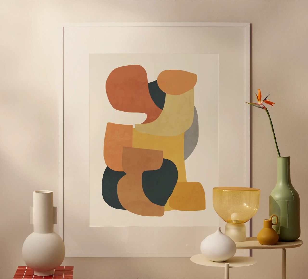 Moderne abstrakte Kunst 148 Poster von ThingDesign